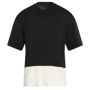 Neil Barrett Black and Ivory T-Shirt